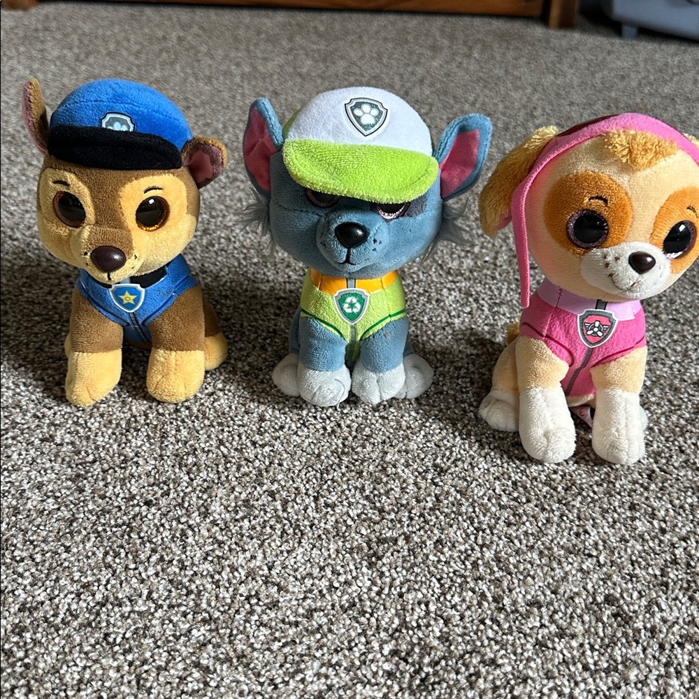 Ty paw patrol stuffed animals